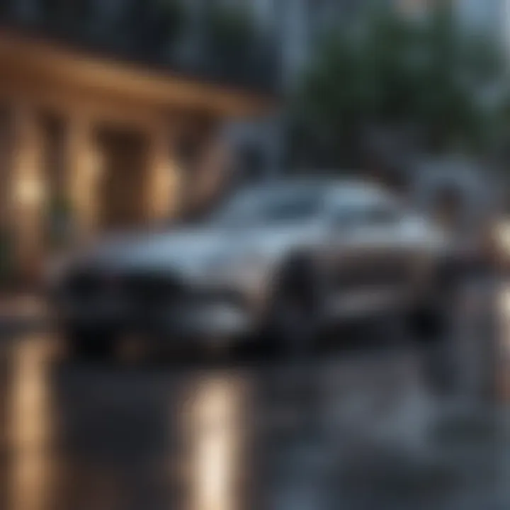 Elegant Genesis vehicle design showcasing luxury