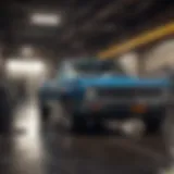 Chevrolet vehicle receiving an oil change