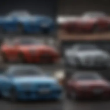 Map depicting regional price variations for the Nissan Skyline across different markets