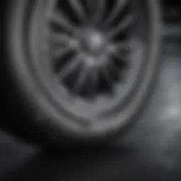 Diagram illustrating tire rotation patterns for different vehicle types