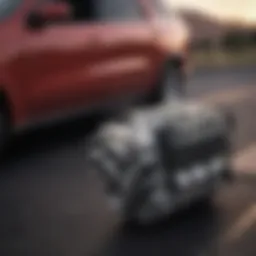 Dodge Durango showcasing HEMI engine performance